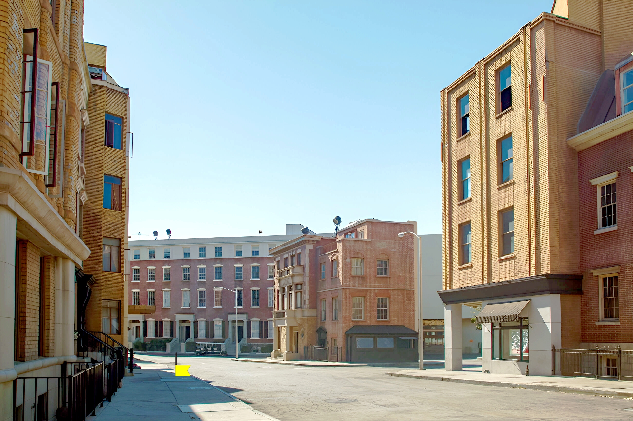 Laverne & Shirley's apartment building(Milwaukee setting)Paramount Studios' BacklotHollywood