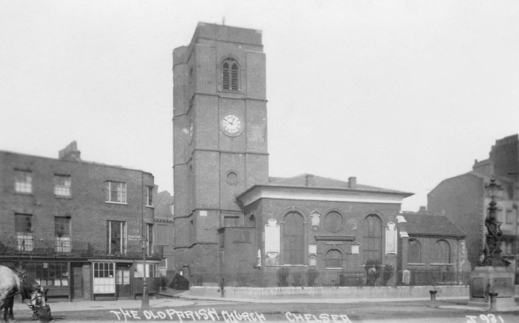 Old Chelsea Church in 1931