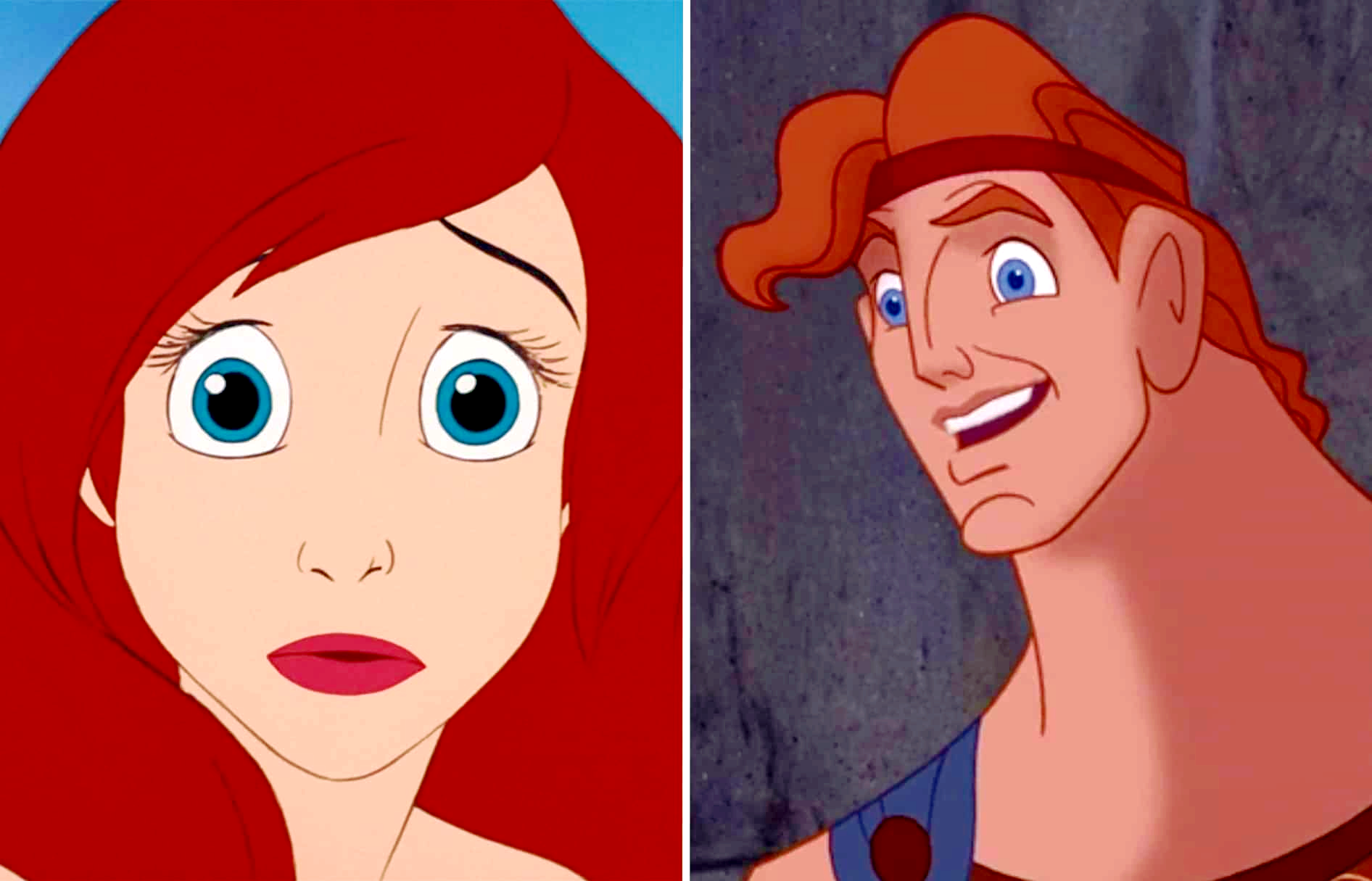 Ariel and Hercules are related