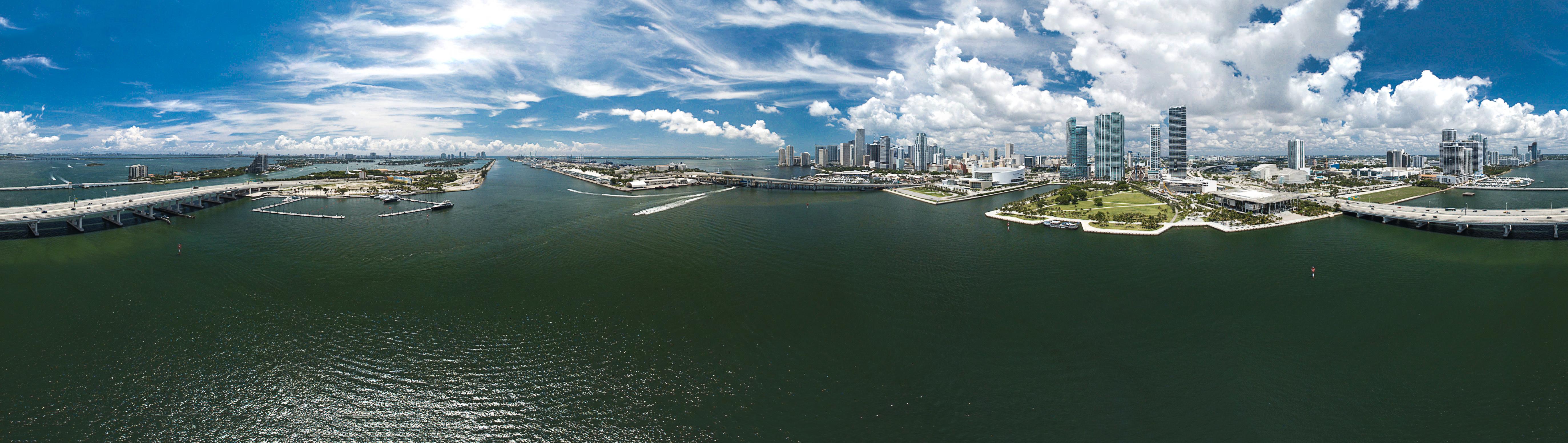 Mj4nw74 aerial view miami