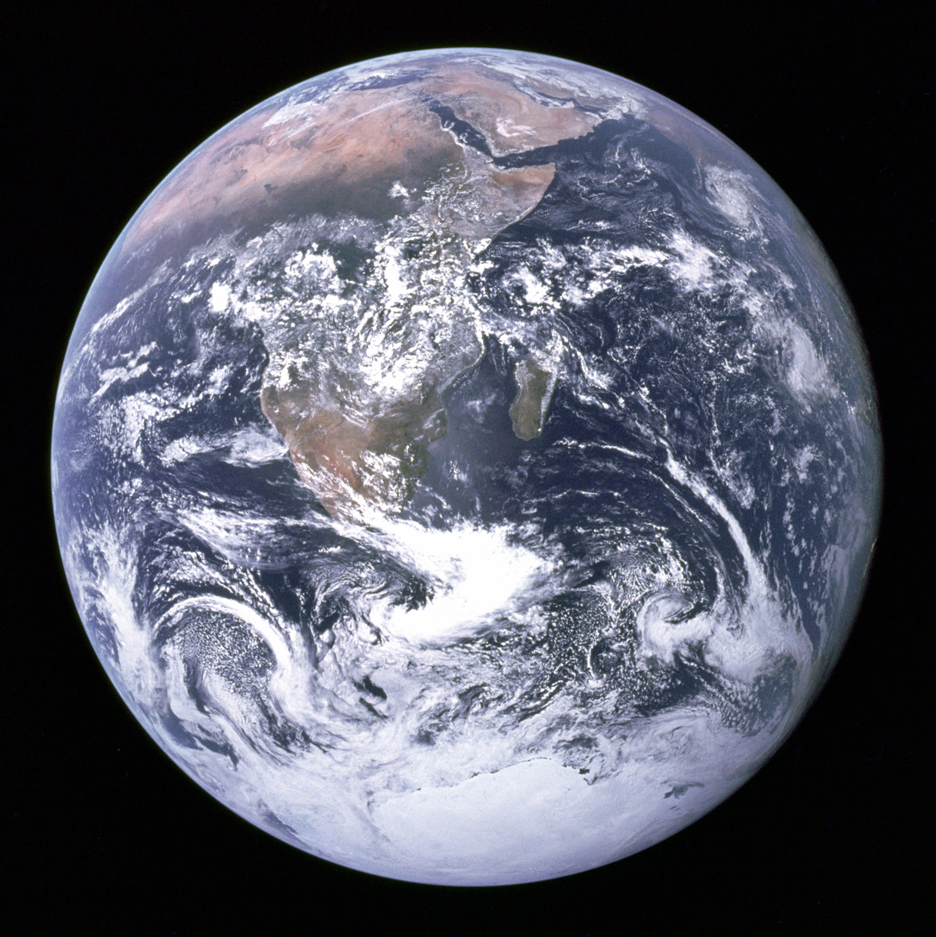 1972: The “Blue Marble”... from Apollo 17